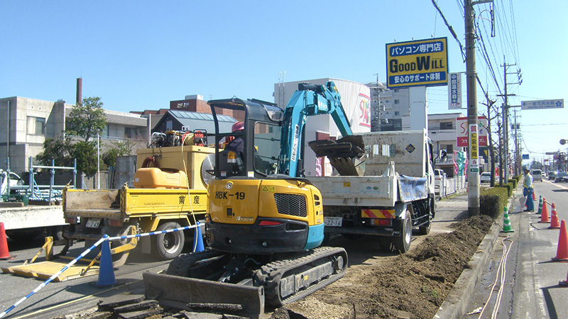 新設乗入れ工事